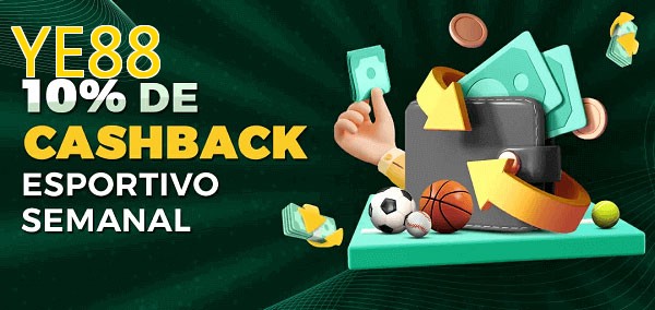 10% de bônus de cashback na YE88